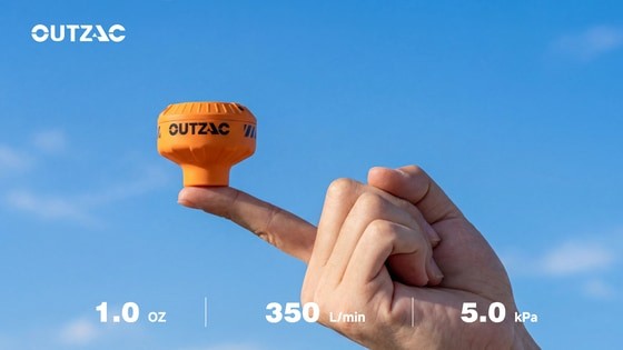 PICO PUMP:The 1 oz Low-Noise Air Pump for Outdoor Adventures