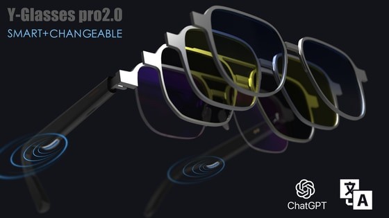 Y-GLASSES Pro2.0-Your versatile style assistant.