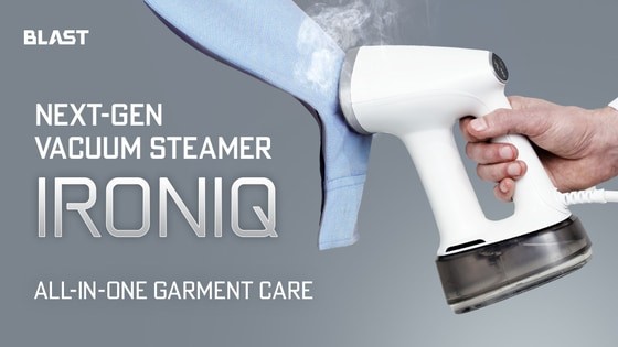 IRONIQ: Next-Gen Vacuum Steamer, All-in-One Garment Care