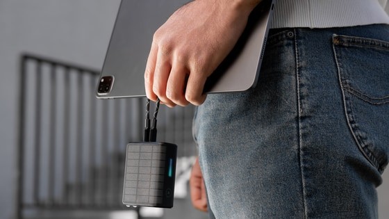 Solly: 300W Solar Power Bank with Built-in Wall Charger