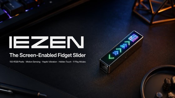EDC FB1: World’s First LED Matrix Fidget Toy