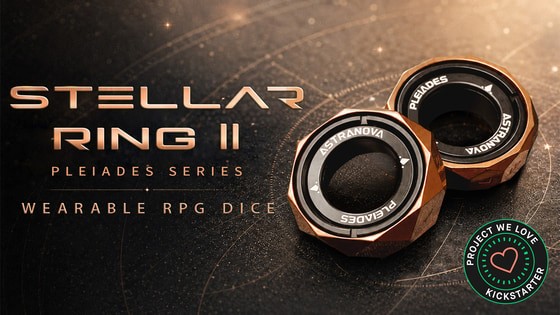 Stellar Ring II - The Magnetic Spinning Dice Ring System