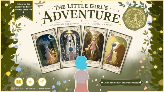 The Hedge Maze Tarot: A Little Girl\'s Adventure Journey