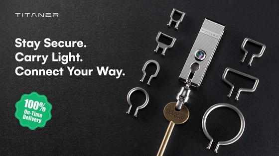 Anchor: A Keychain That Never Gets Lost. No Bulky Rings