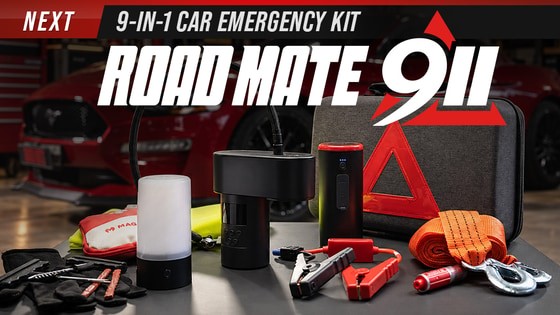 ROAD MATE 911: 9-in-1 Car Emergency Kit,Your Roadside Rescue